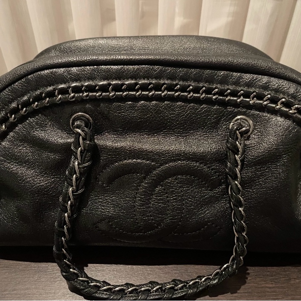 Chanel Black Leather Women's Bag